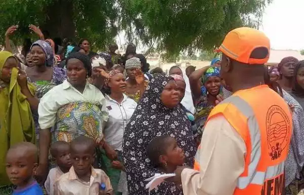 NEMA donates relief materials to victims of Jema’a local government attacks